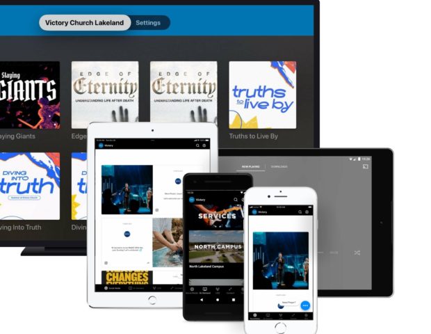 Victory Church Mobile App Preview
